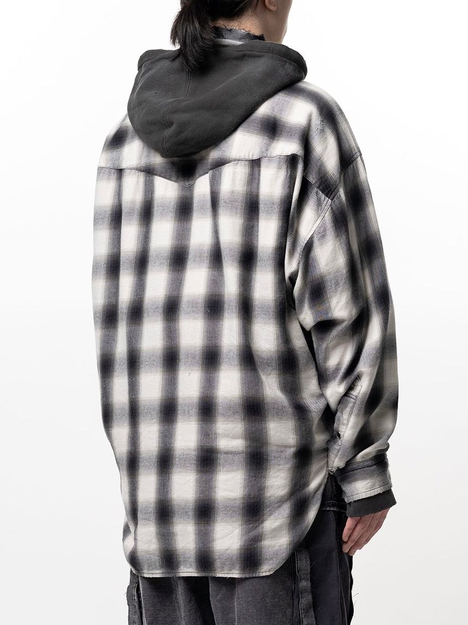 【26SS】スウェット フーディ ロングスリーブ シャツ / SWEAT HOODIE L/S SH / ホワイト