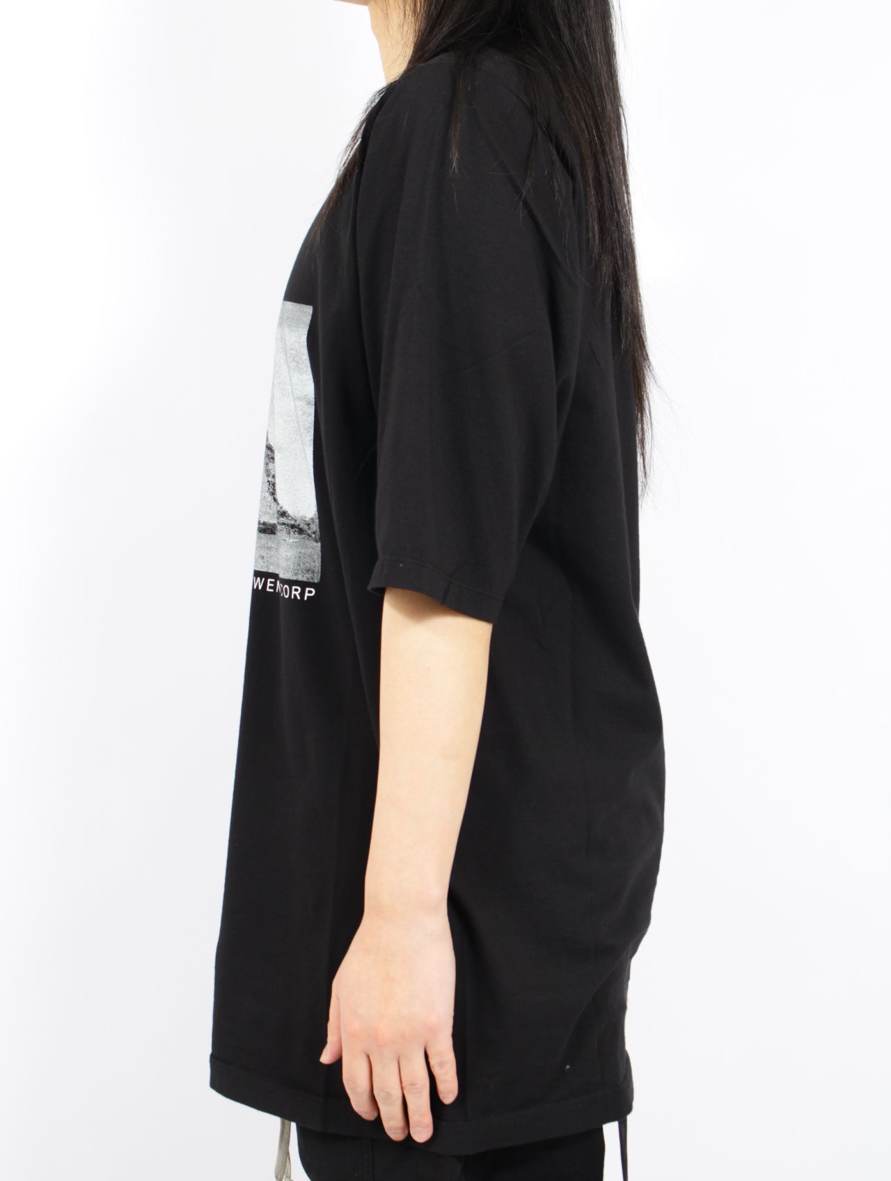 【26SS】ジャンボ Tシャツ / JUMBO SS T / ブラック×ミルク