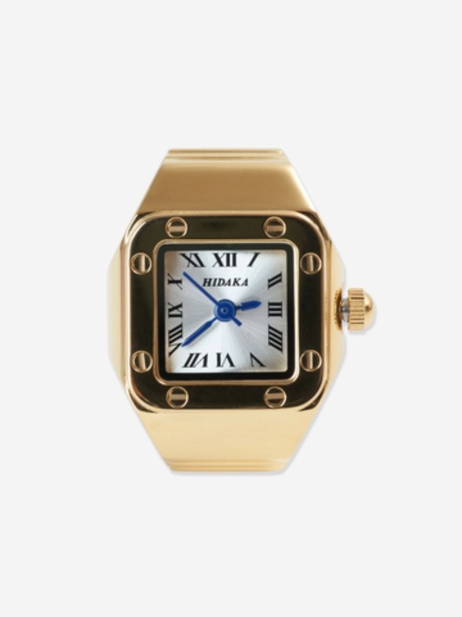 セイント リング ウォッチ 時計リング / SAINT RING WATCH / シルバー×ゴールド