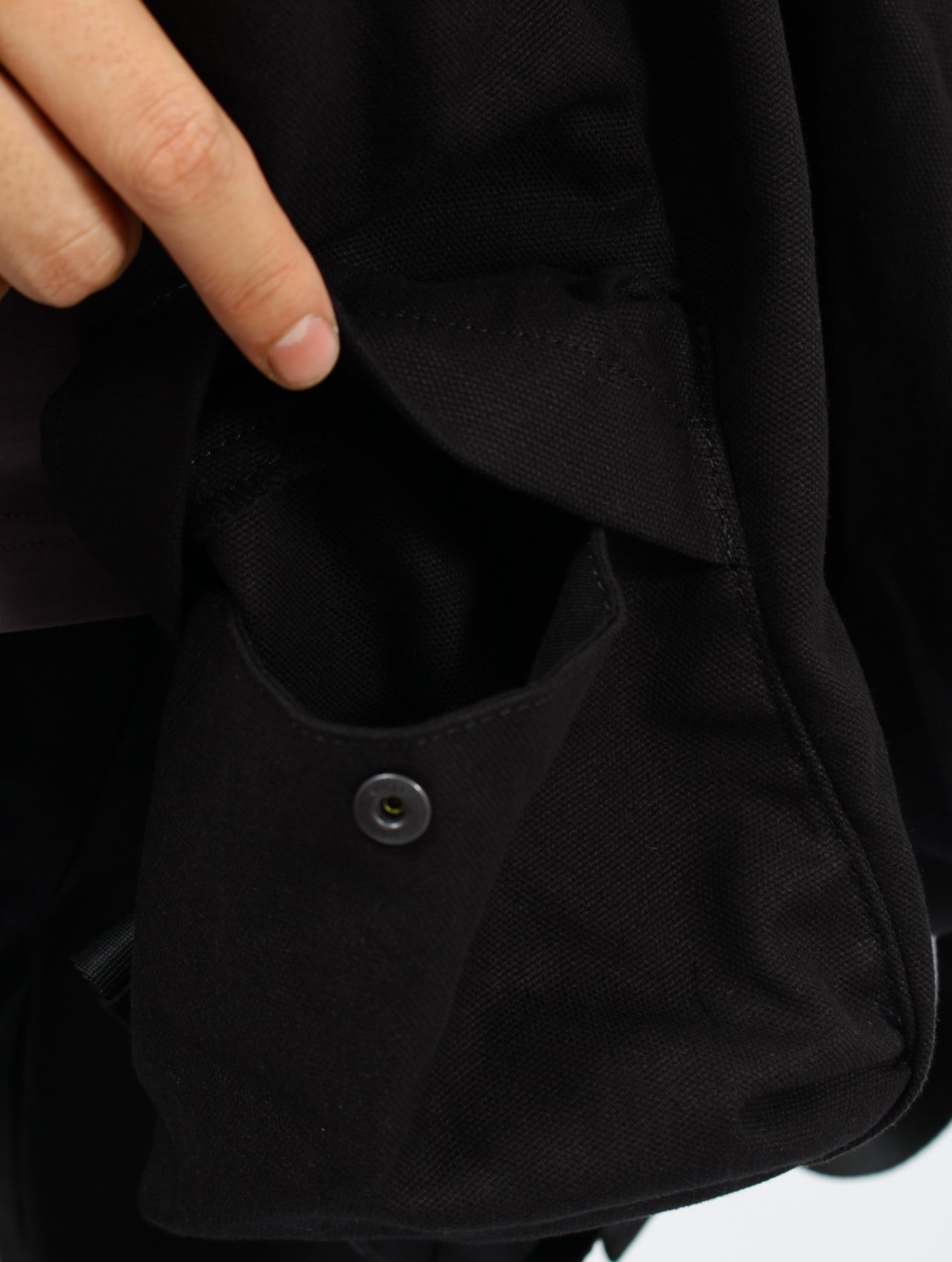 【25SS】フラップ バックパック / FLAP BACKPACK / ブラック