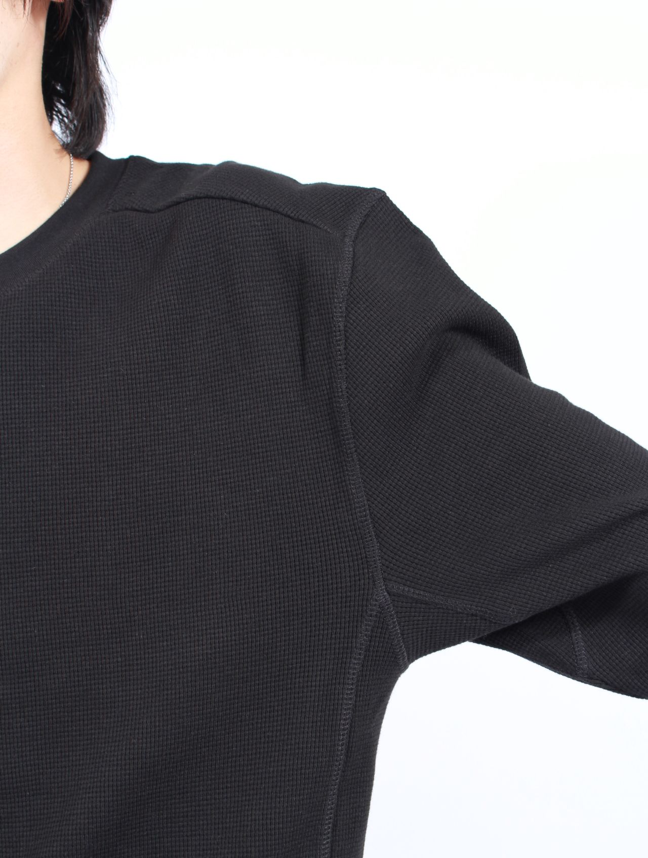 サーマル ロングスリーブ Tシャツ / THERMAL LONG SLEEVE / BLACK (ブラック)