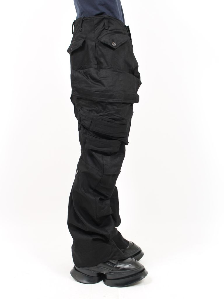 JULIUS - 【24SS】10.5oz ストレッチ デニムトラウザー ガスマスク 