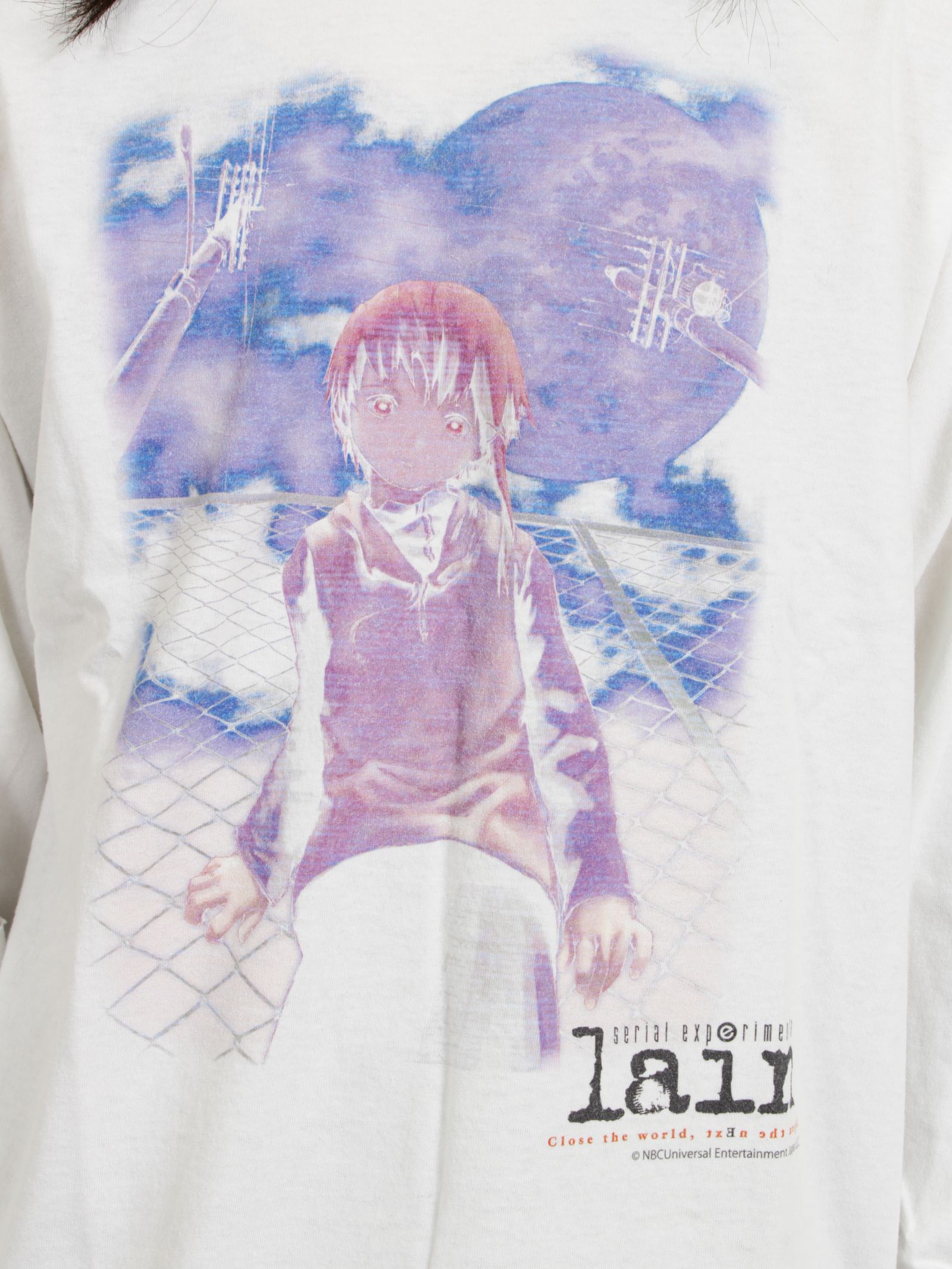 【26AW】セブ VS レイン PT-07 ロングスリーブ Tシャツ 長袖カットソー  / SEV VS LAIN PT-07 L/SL TEE / ホワイト