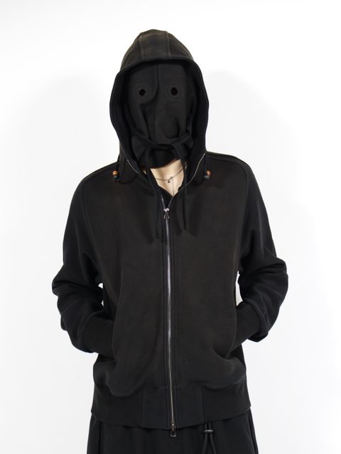 【26SS】グワイ マスク フード / GWAI MASK HOOD / ブラック