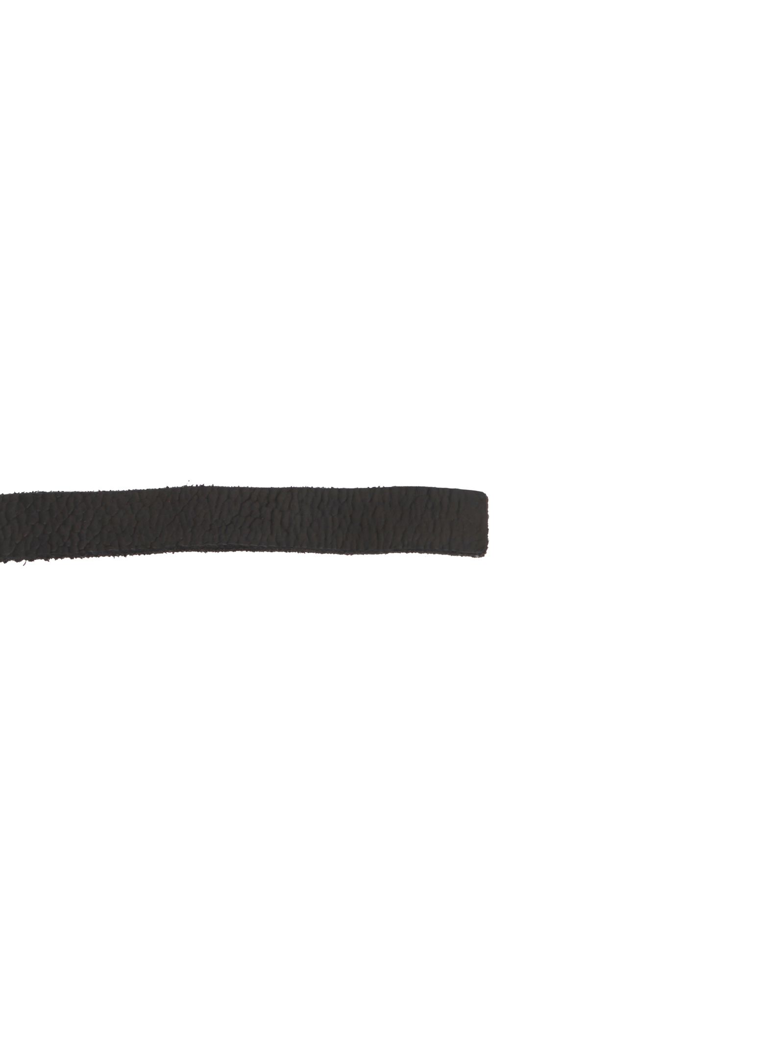 【BLT17】バイソンレザー ベルト / BISON FULL GRAIN LEATHER BELT / ブラック