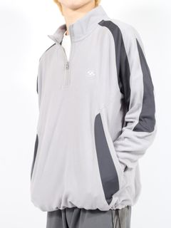 【24AW】ハーフ ジップ フリース / HALF ZIP-UP FLEECE / グレー
