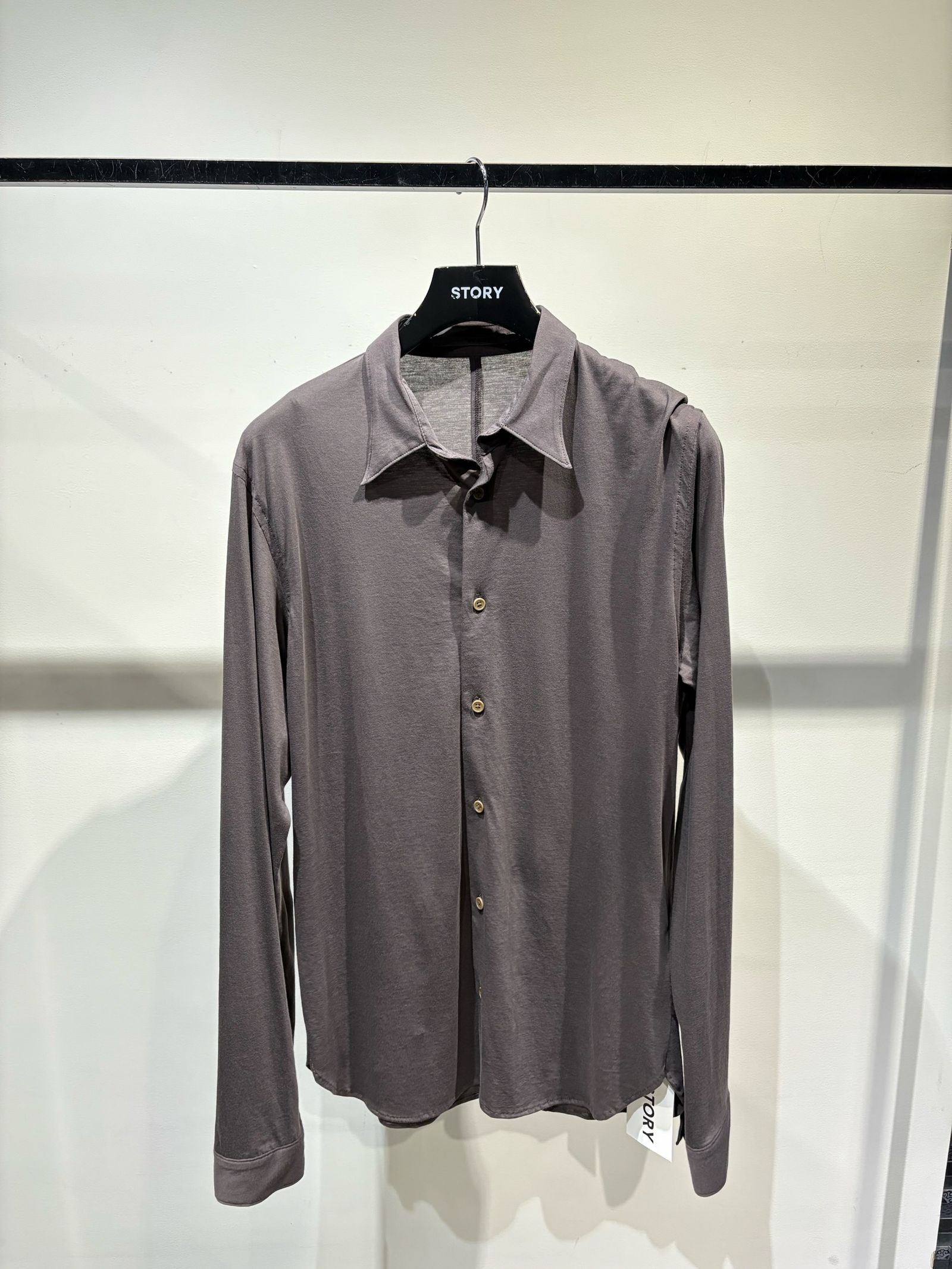 【25SS】ケイブ シャツ / CAVE SHIRT / アイアン