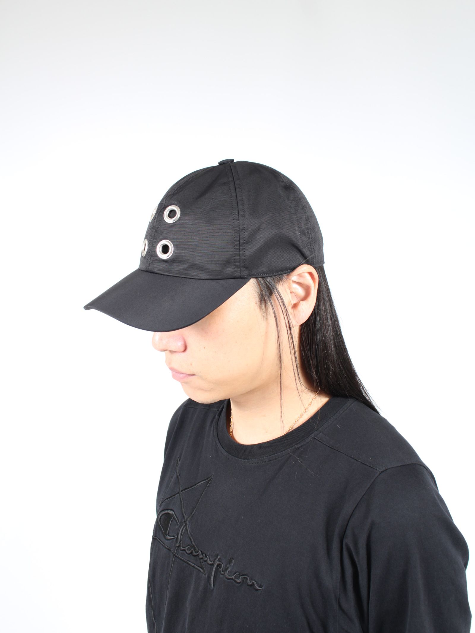 RICK OWENS DRKSHDW - 【24AW】ベースボール キャップ / BASEBALL CAP / ブラック × パール | STORY