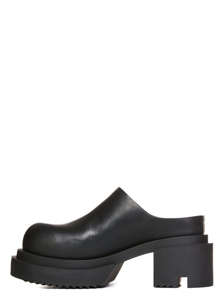 RICK OWENS - 【24SS】ボーガン スライド サボ サンダル / BOGUN SLIDE  