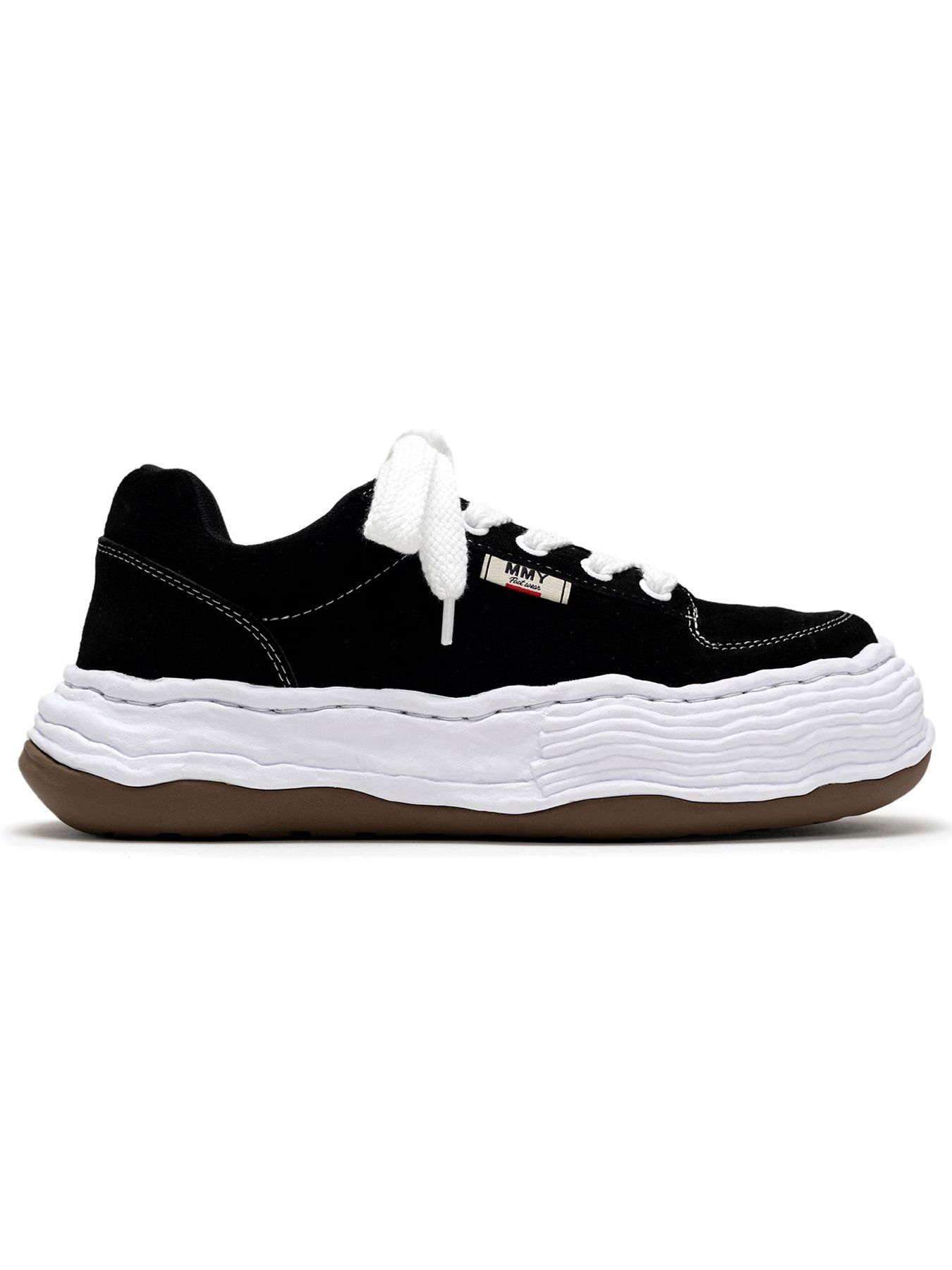 オリバー スウェード ロー スニーカー / ORIGINAL SOLE SUEDE LOW -TOP SNEAKER / ブラック