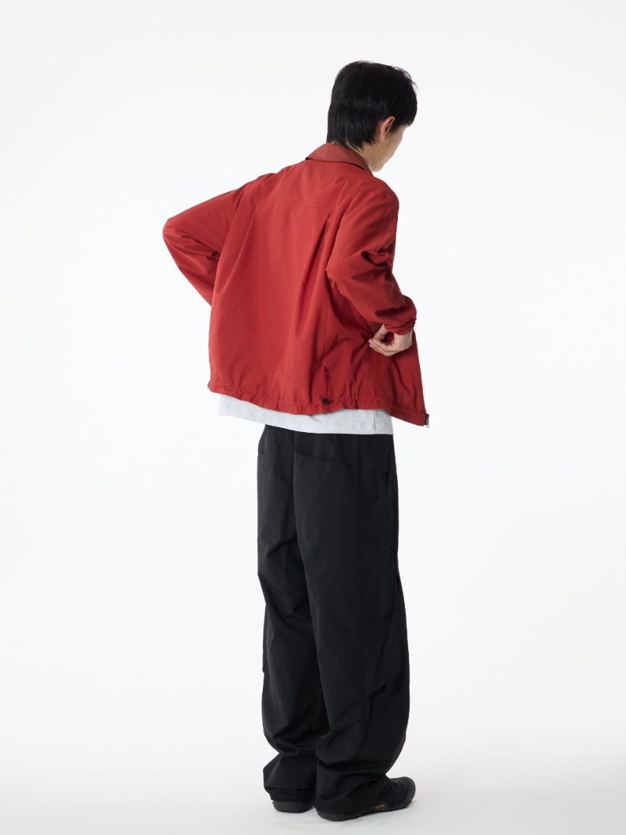 ナイロン スナップ パンツ / NYLON SNAP PANTS / ブラック SG27SSBTPA001
