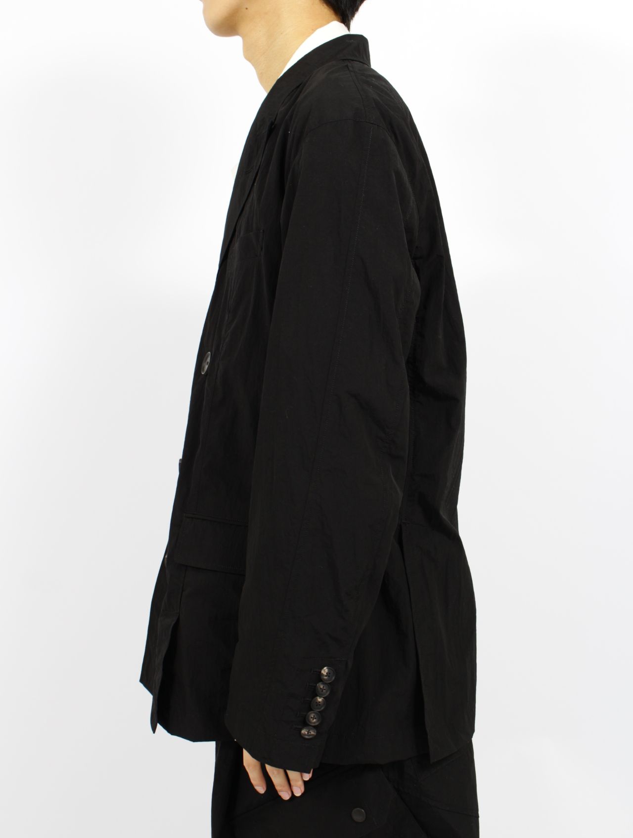 【25SS NEW】D SQUARED2_men/ レスラーサテンブルゾンジャケット SUBLATIONS - 【25SS】ワッシャーナイロン ダブル ブレステッド