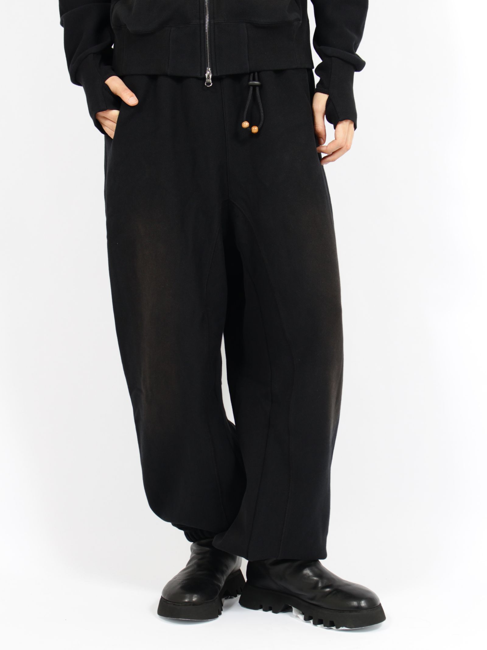 【26SS】グワイ スウェット パンツ / GWAI SWT PANTS / ブラック