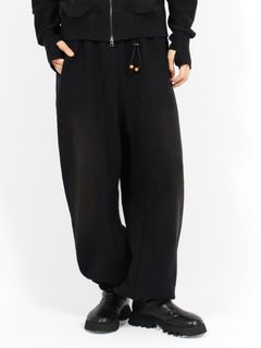 【26SS】グワイ スウェット パンツ / GWAI SWT PANTS / ブラック