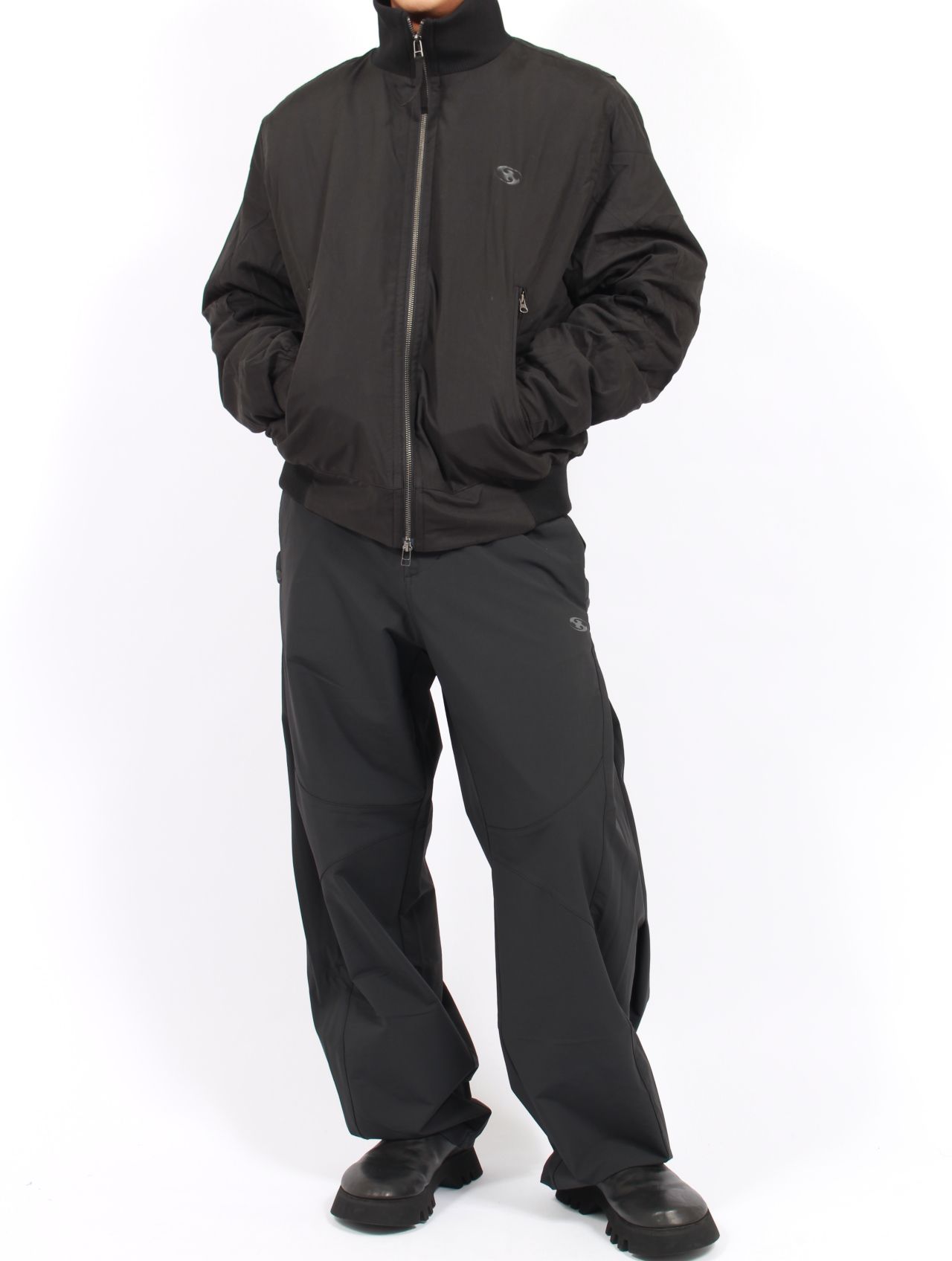 【25AW】 ボンバー ジャケット / BOMBER JACKET / ブラック