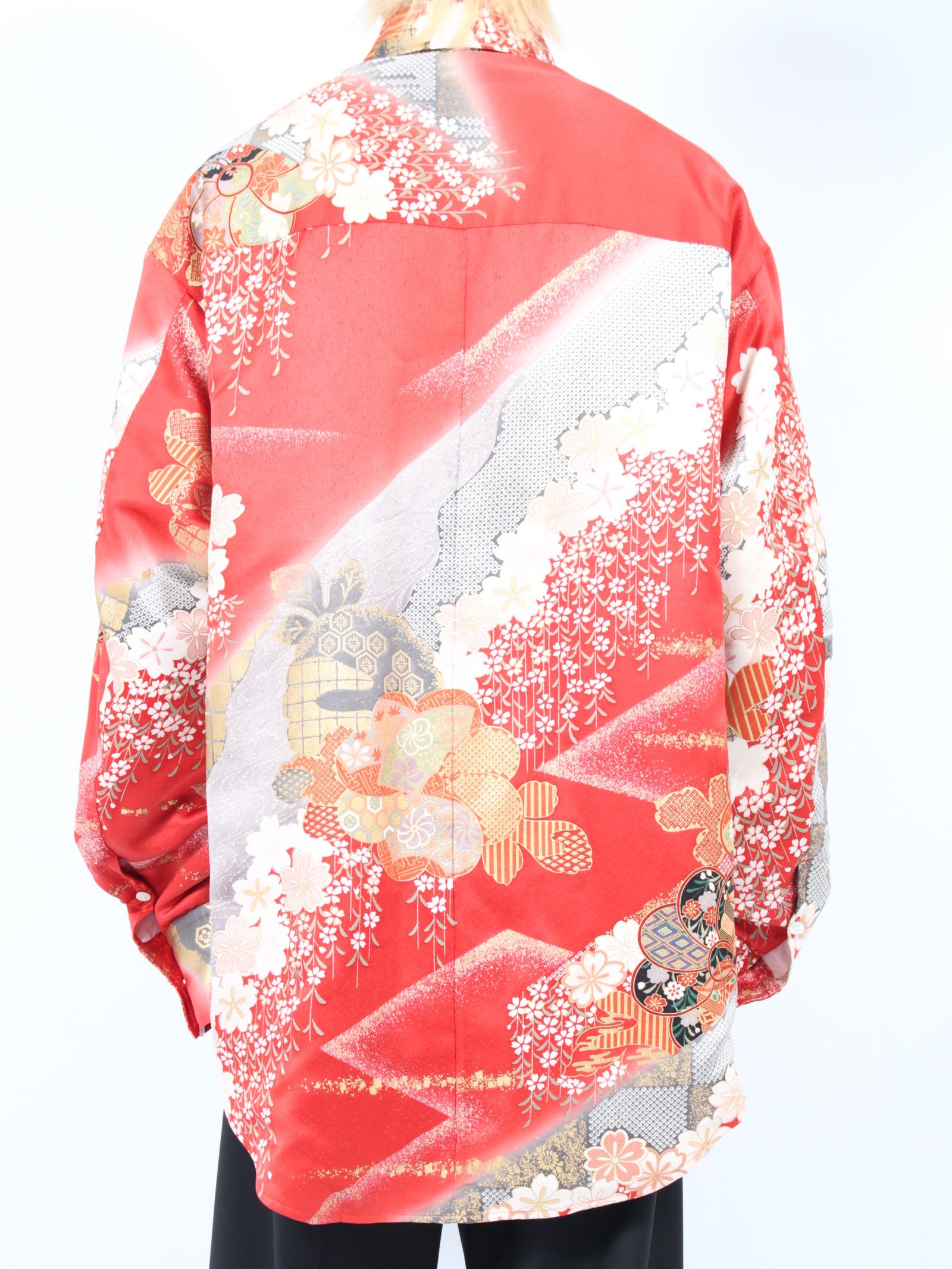 【24AW】パッディド ハワイアン シャツ / PADDED HAWAIAN SHIRT / レッド
