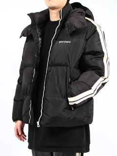 PALM ANGELS - 【24AW】フーデッド トラック ダウン ジャケット  