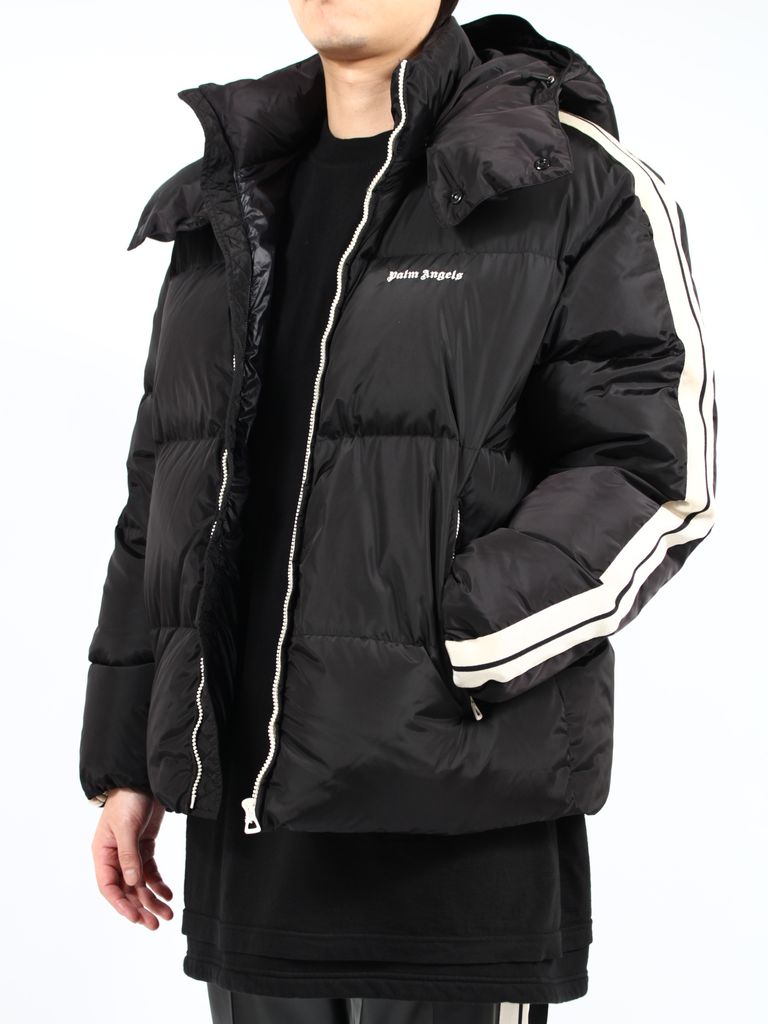 PALM ANGELS - 【24AW】フーデッド トラック ダウン ジャケット  