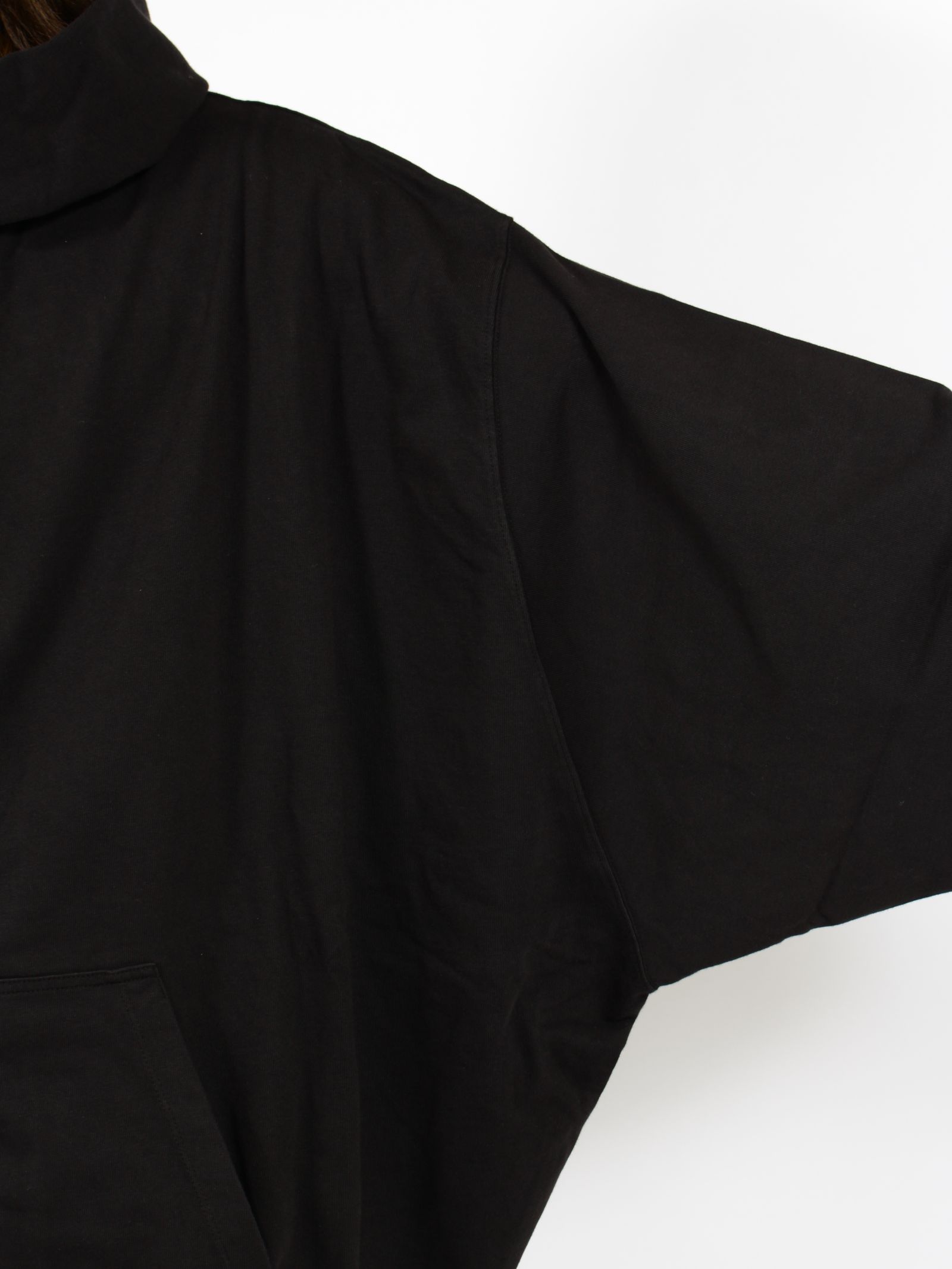 【26SS】マウンテン ハン ジップ フーディー パーカー / MOUNTAIN HUN HOODIE / ブラック