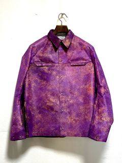 【25SS】ケーブル シャツ / Cable Shirts / パープル