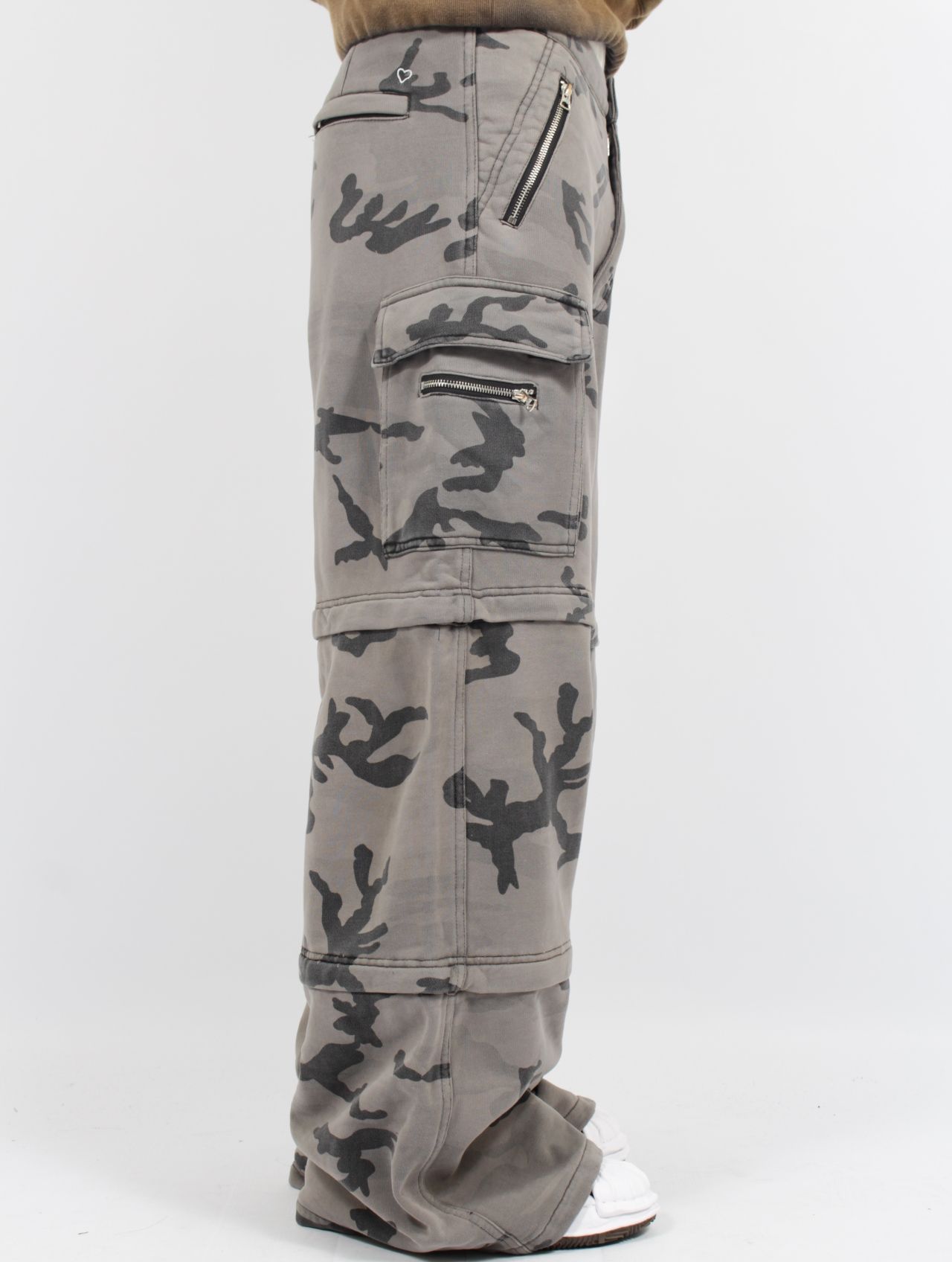 【25SS】カモ ラージ フィット スウェット トラウザー パンツ / CAMO LARGE FIT TROUSER / グリーンカモ
