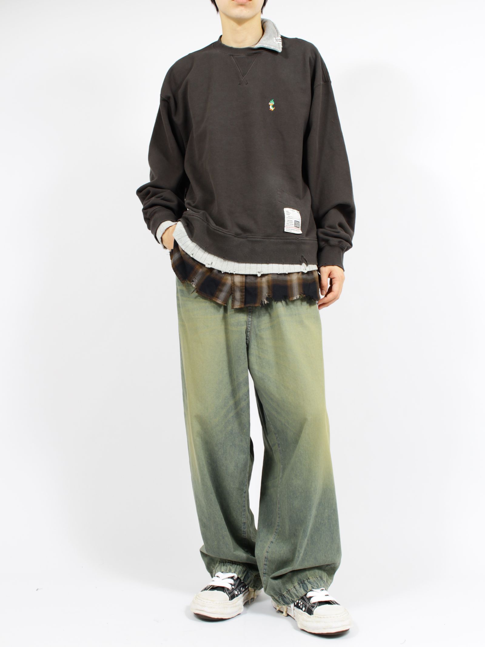 【26SS】トリプル レイヤード ポロ / TRIPLE LAYERED PO / ブラック