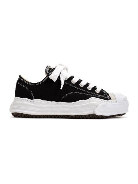 "ハンク" キャンバス ローカット スニーカー / HANK LOW CANVAS SNEAKER / ブラック