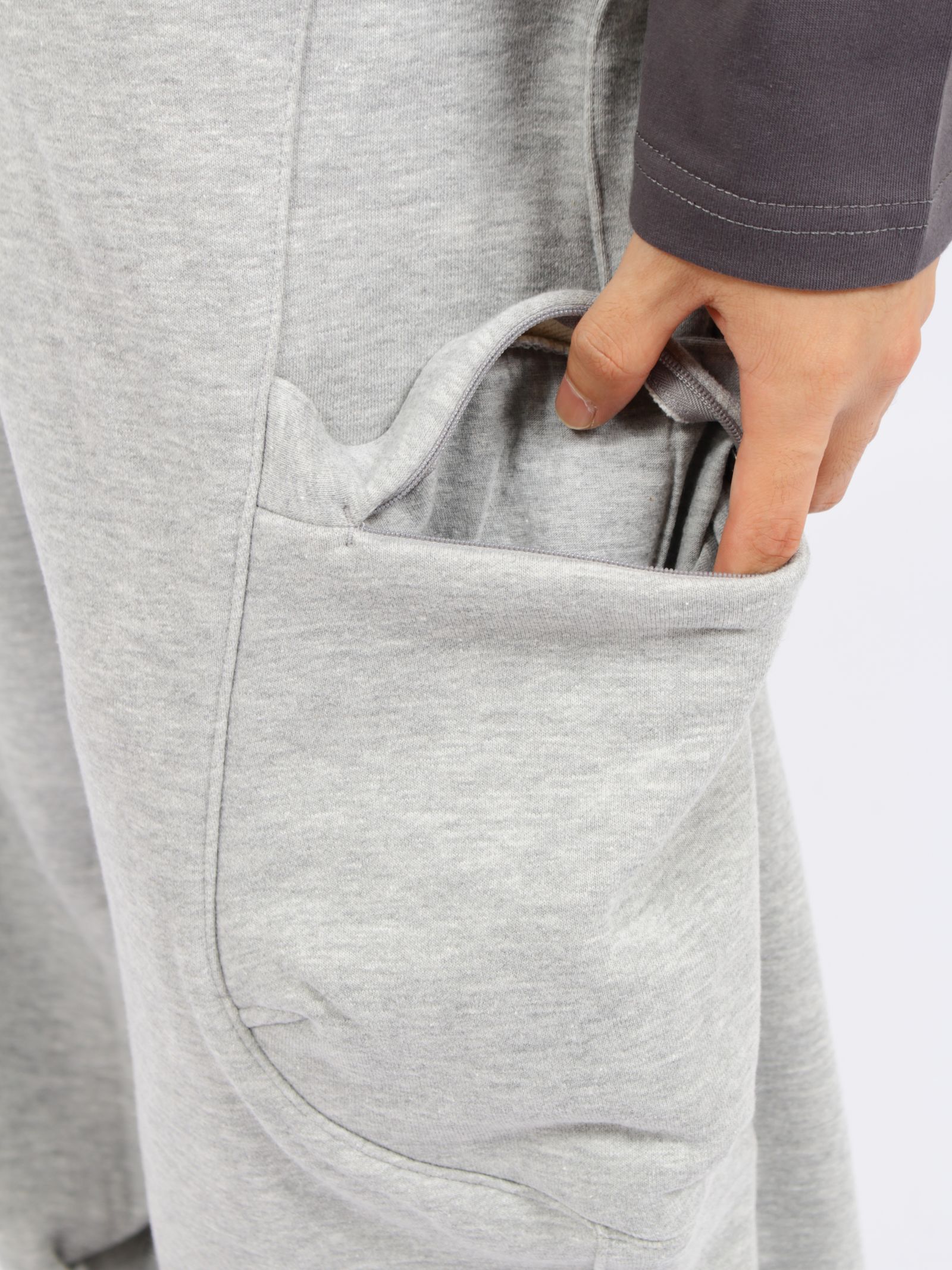 【26AW】スウェット パンツ カーゴ ミリタリーパンツ / SWEATPANTS / MELANGE GREY(グレー)