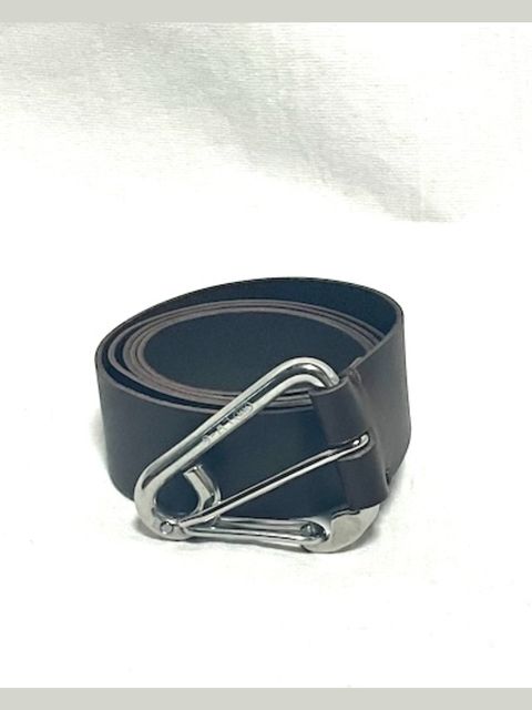 【26AW】カラビナ ベルト / CARABINER BELT / ブラウン