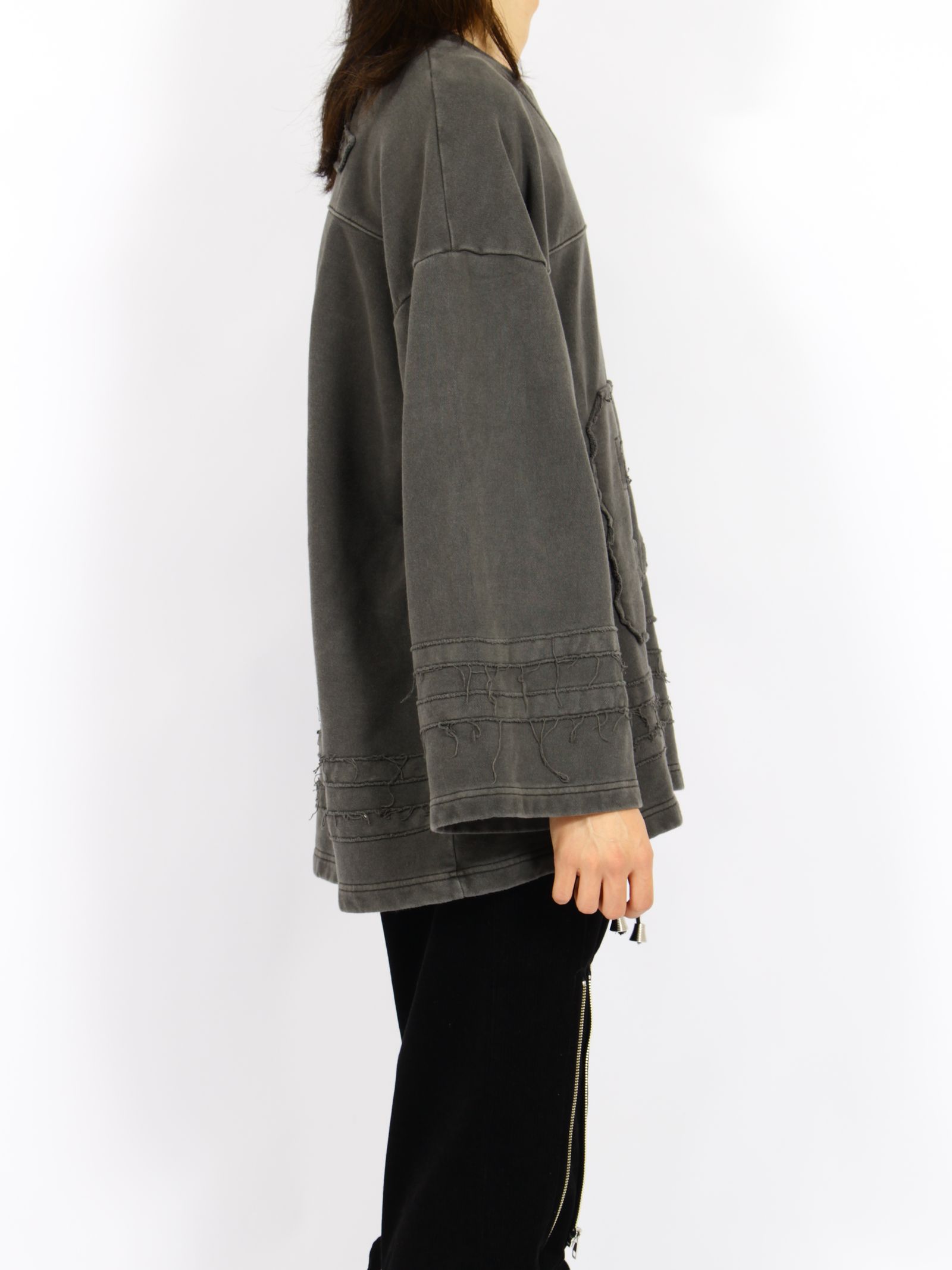 【26AW】 コットン ホッケー ジャージー チーム 長袖 プルオーバー / COTTON HOCKEY JERSEY'TEAM / ブラック