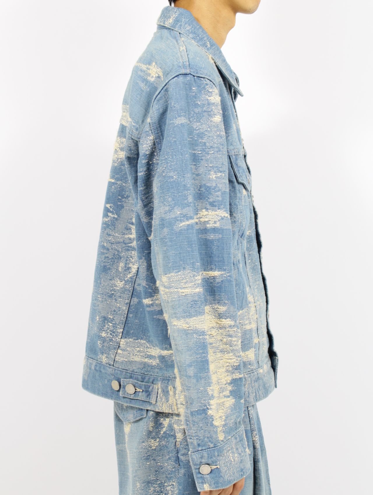 【25AW】サードタイプ デニムジャケット / 3rd TYPE DENIM JACKET / インディゴブリーチ