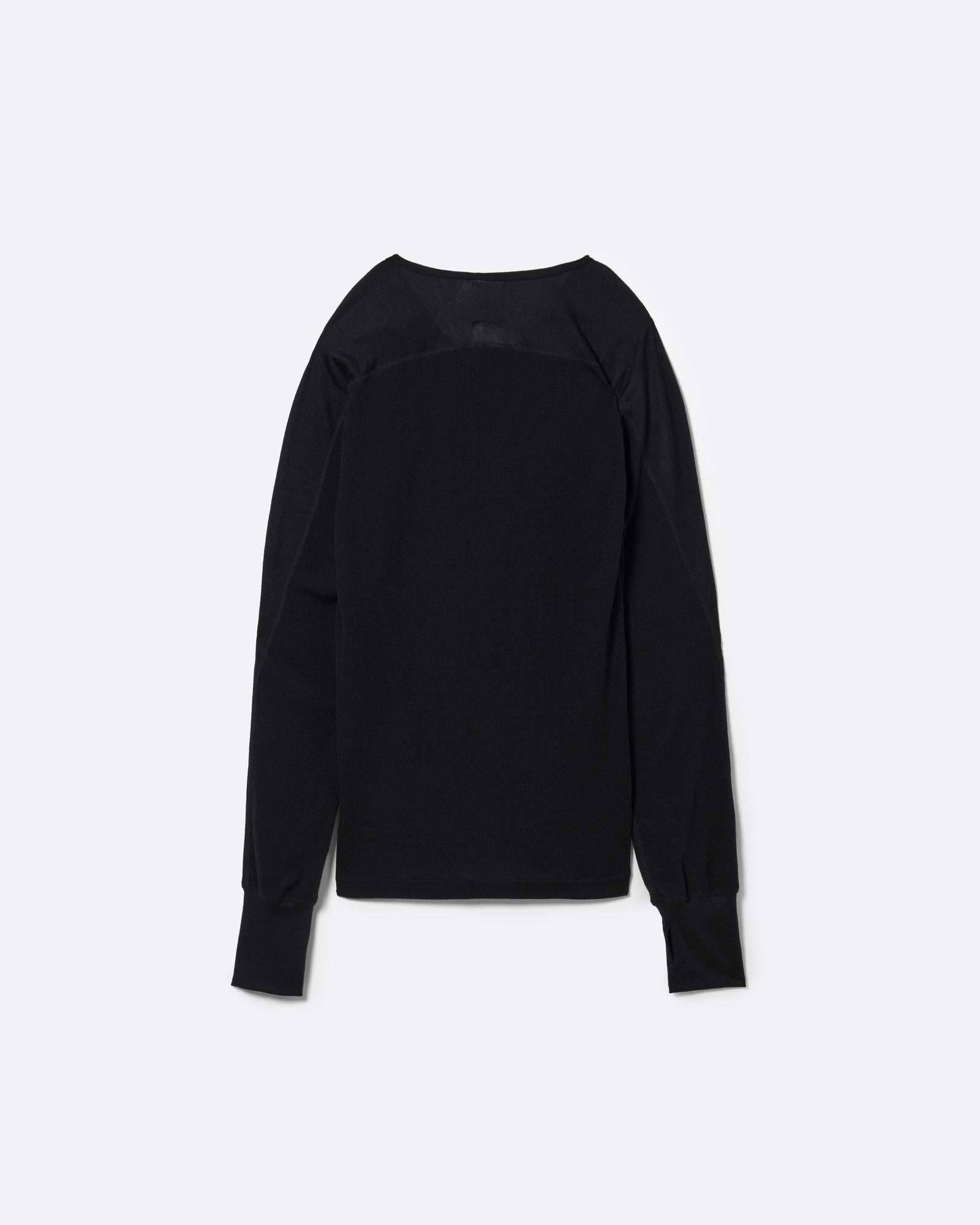 ミリタリー ヘンリーネック シャツ .17 / MILITARY HENRYNECK SHIRT .17 / ブラック