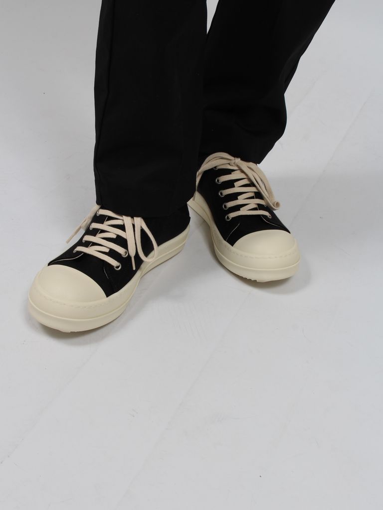 RICK OWENS DRKSHDW - 【24SS】コットンサテン スリッポン スニーカー 