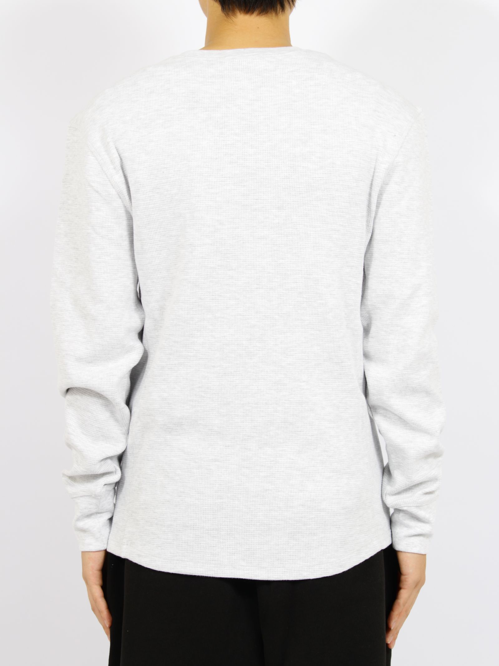 サーマル ロングスリーブ Tシャツ / THERMAL LONG SLEEVE / HEATHER GREY(グレー)