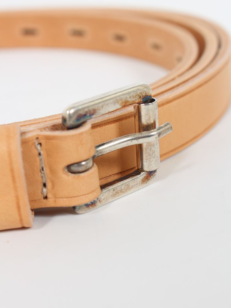HED MAYNER - 【24SS】ロングベルト / BELT WITH EYELETS / ベージュ 