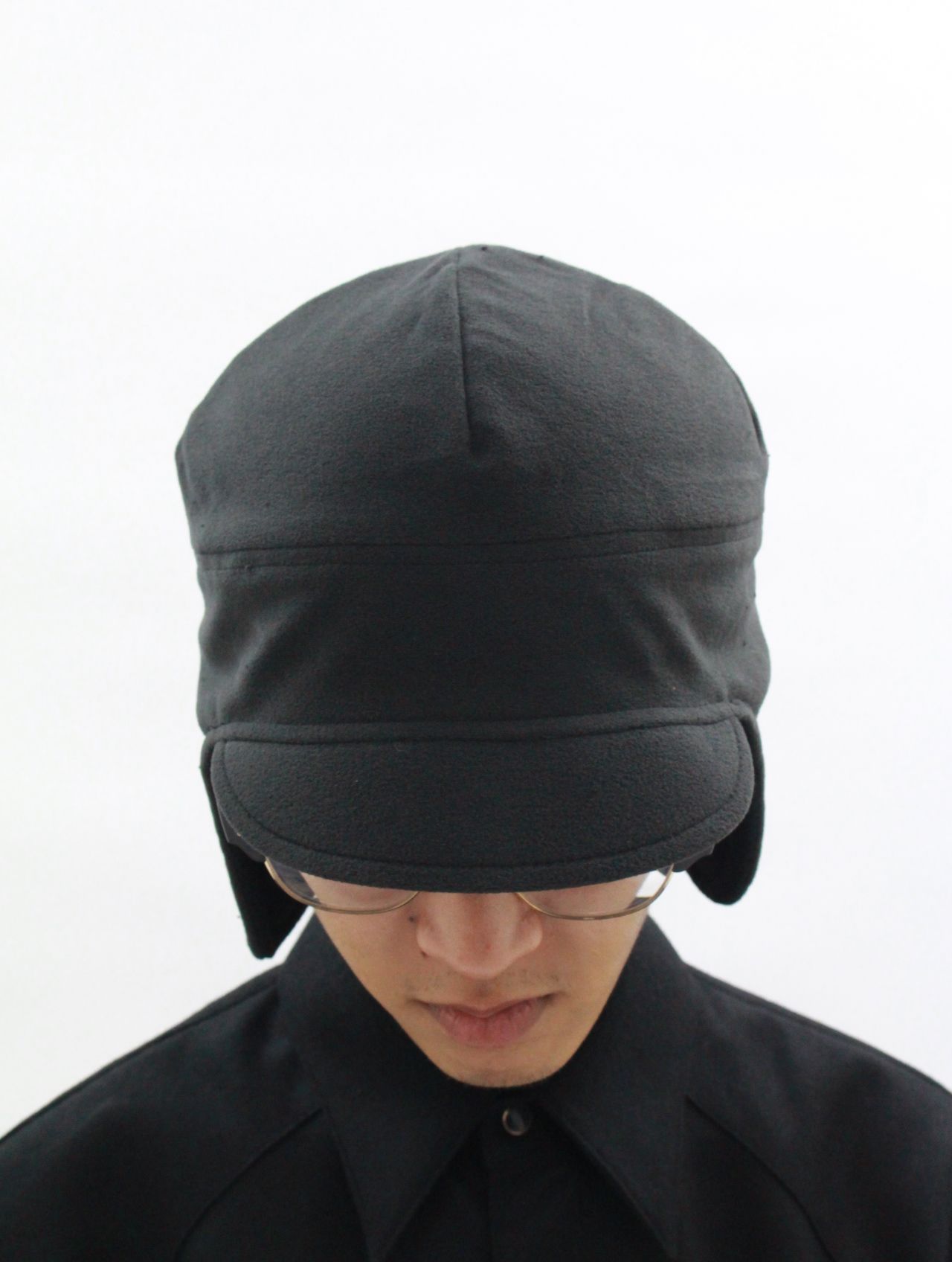 【25AW】フリース キャップ / FLEECE CAP / チャコール