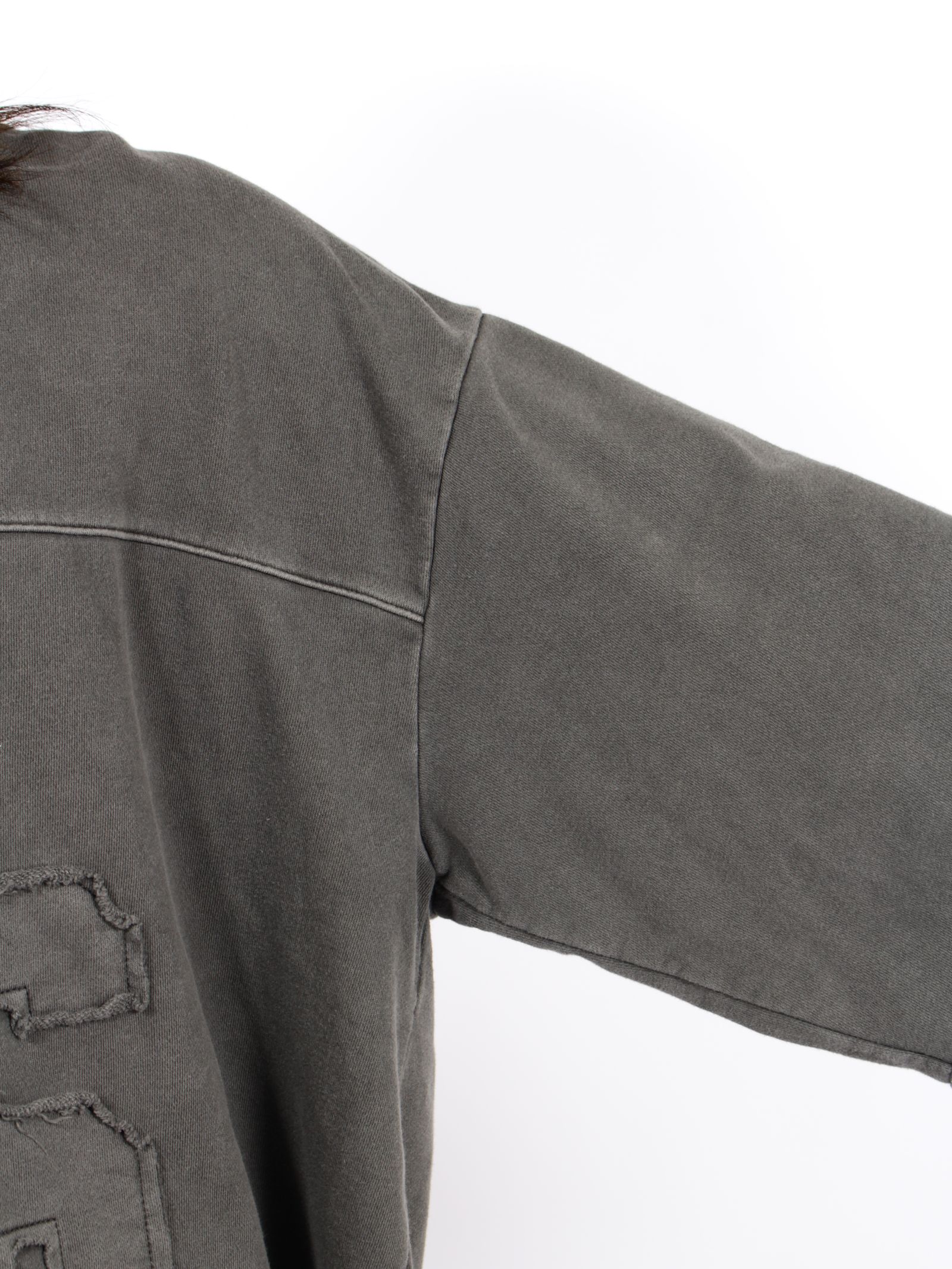 【26AW】 コットン ホッケー ジャージー チーム 長袖 プルオーバー / COTTON HOCKEY JERSEY'TEAM / ブラック