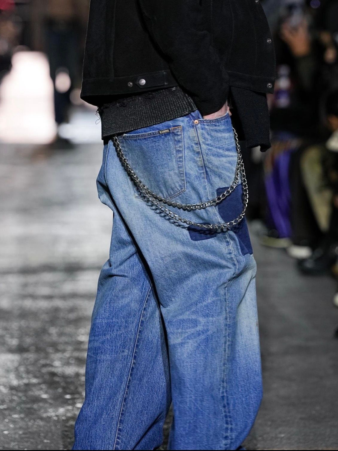 【27SS】カミヤ ダブル ウォレットチェーン / "KMY" DOUBLE WALLET CHAIN / シルバー