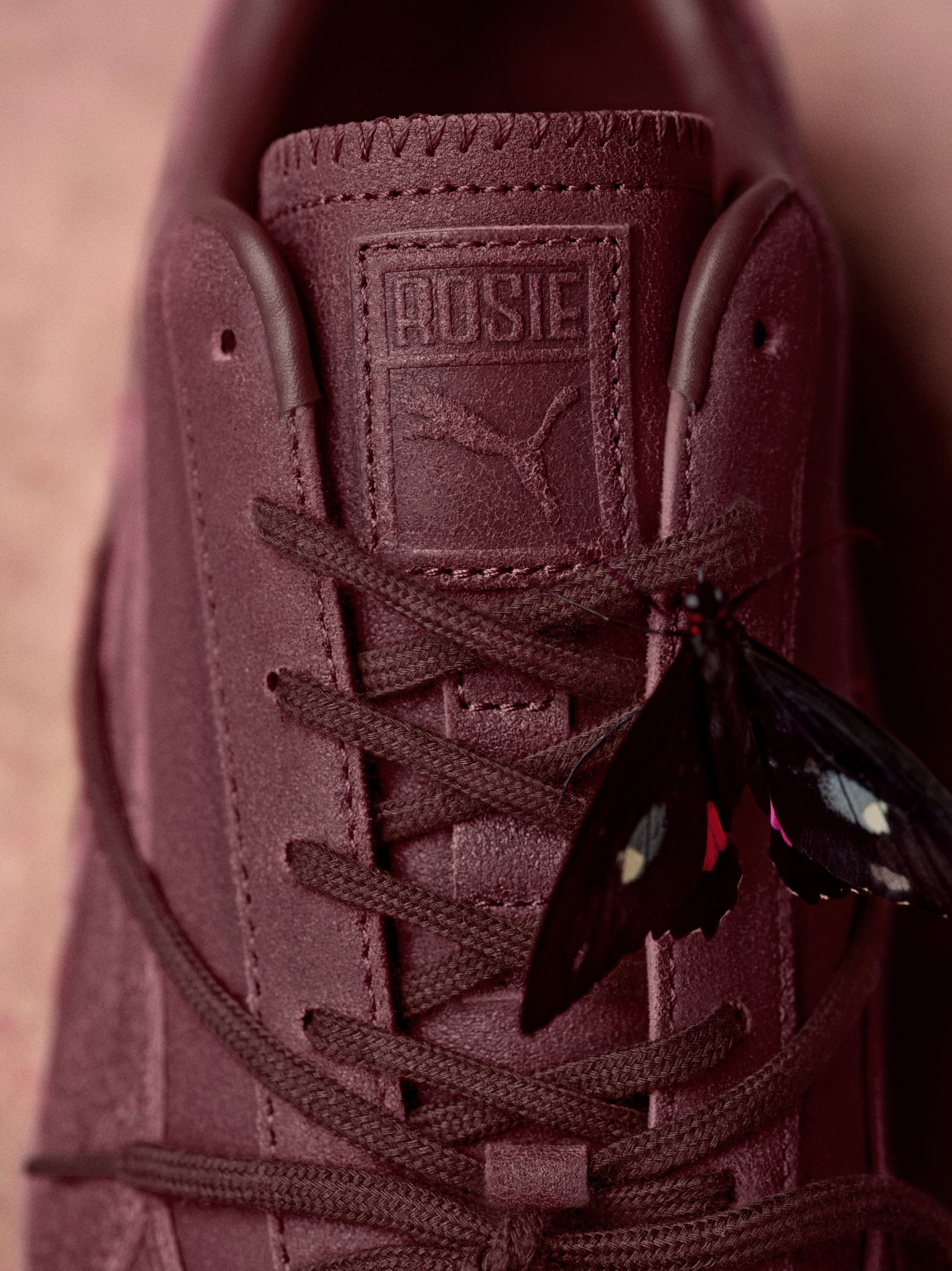 【BLACKPINK ブラックピンク ロゼコラボ】 スピードキャット スニーカー / SPEEDCAT VTG BURGUNDY X ROSE / 01 BURGUNDY-AUBE ( レッド )