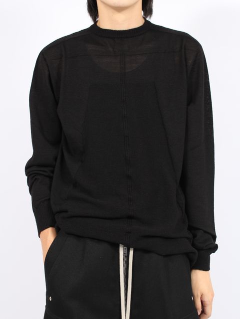 【25AW】オーバーサイズ レベル ニット カットソー / OVERSIZED LEVEL / ブラック
