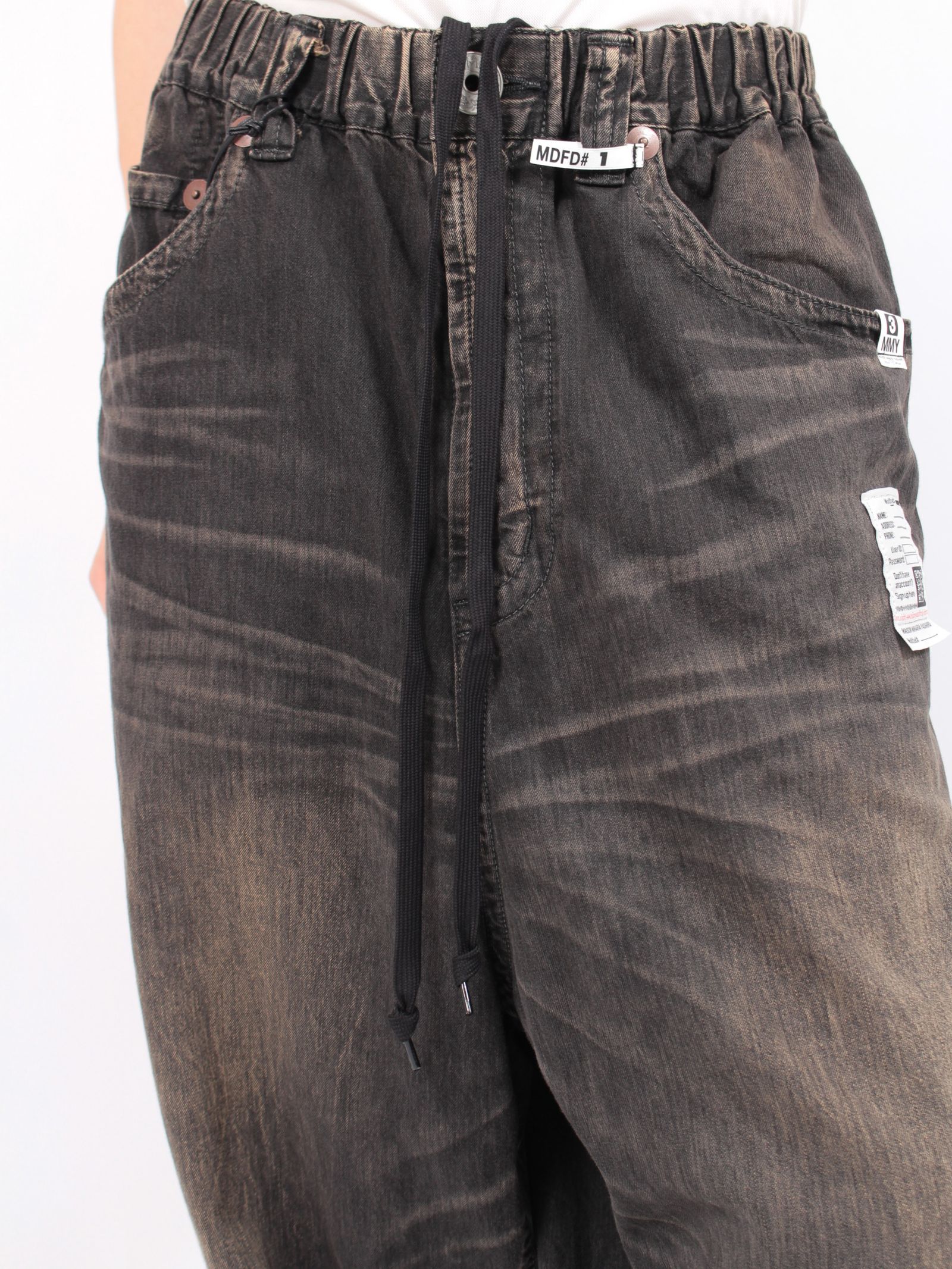 【24AW】ライト ワイド ジーンズ デニム / LIGHT WIDE JEANS / ブラック