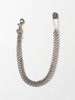 【26SS】カミヤ ダブル ウォレットチェーン / "KMY" W WALLET CHAIN / シルバー