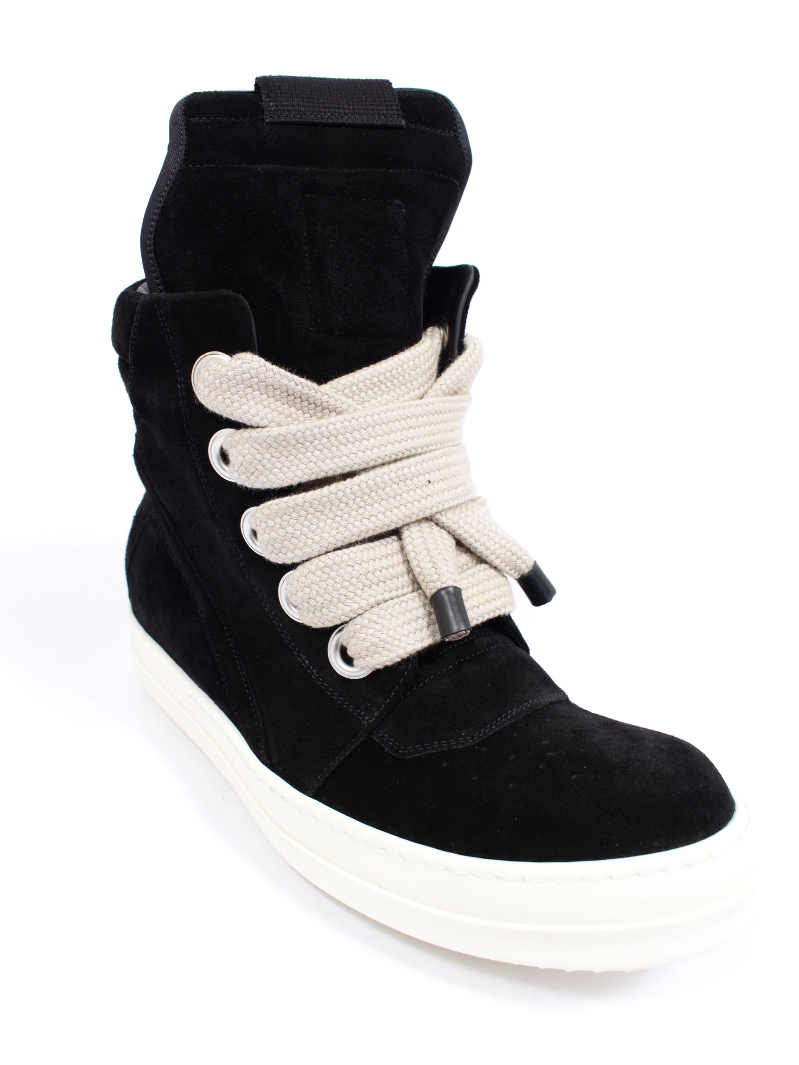 【26AW】ジャンボレース ジオバスケット スニーカー  / JUMBOLACE GEOBASKET / ブラック × ホワイト
