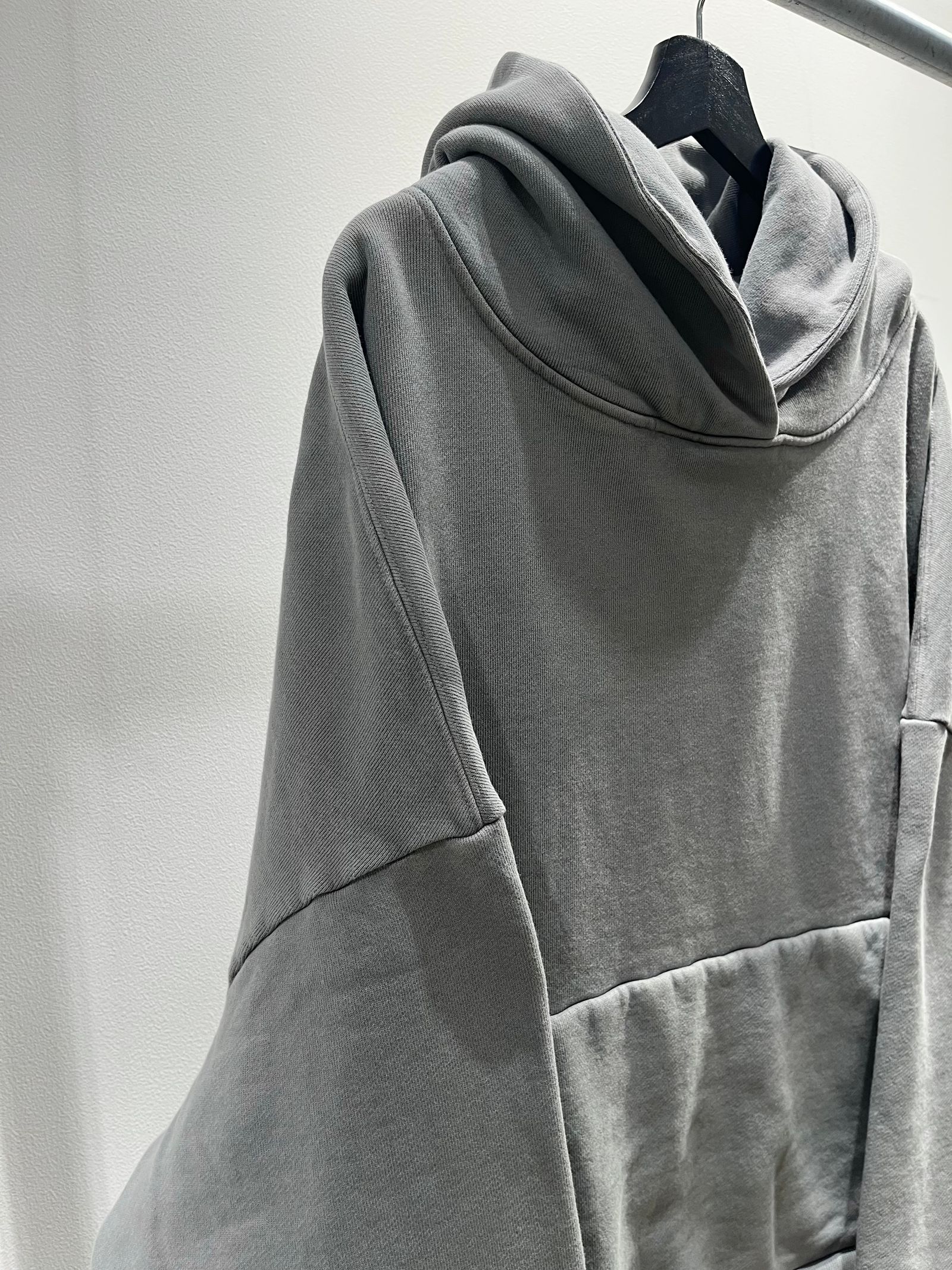 【22AW】ヘビー プルオーバー フーディー / HEAVY HOOD / TAR(タール) - XS - タール(ブラック)