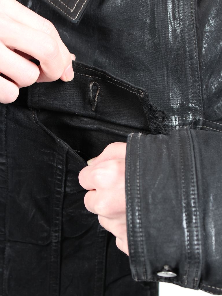 RICK OWENS DRKSHDW - 【24SS】トラッカー コーティング デニム 