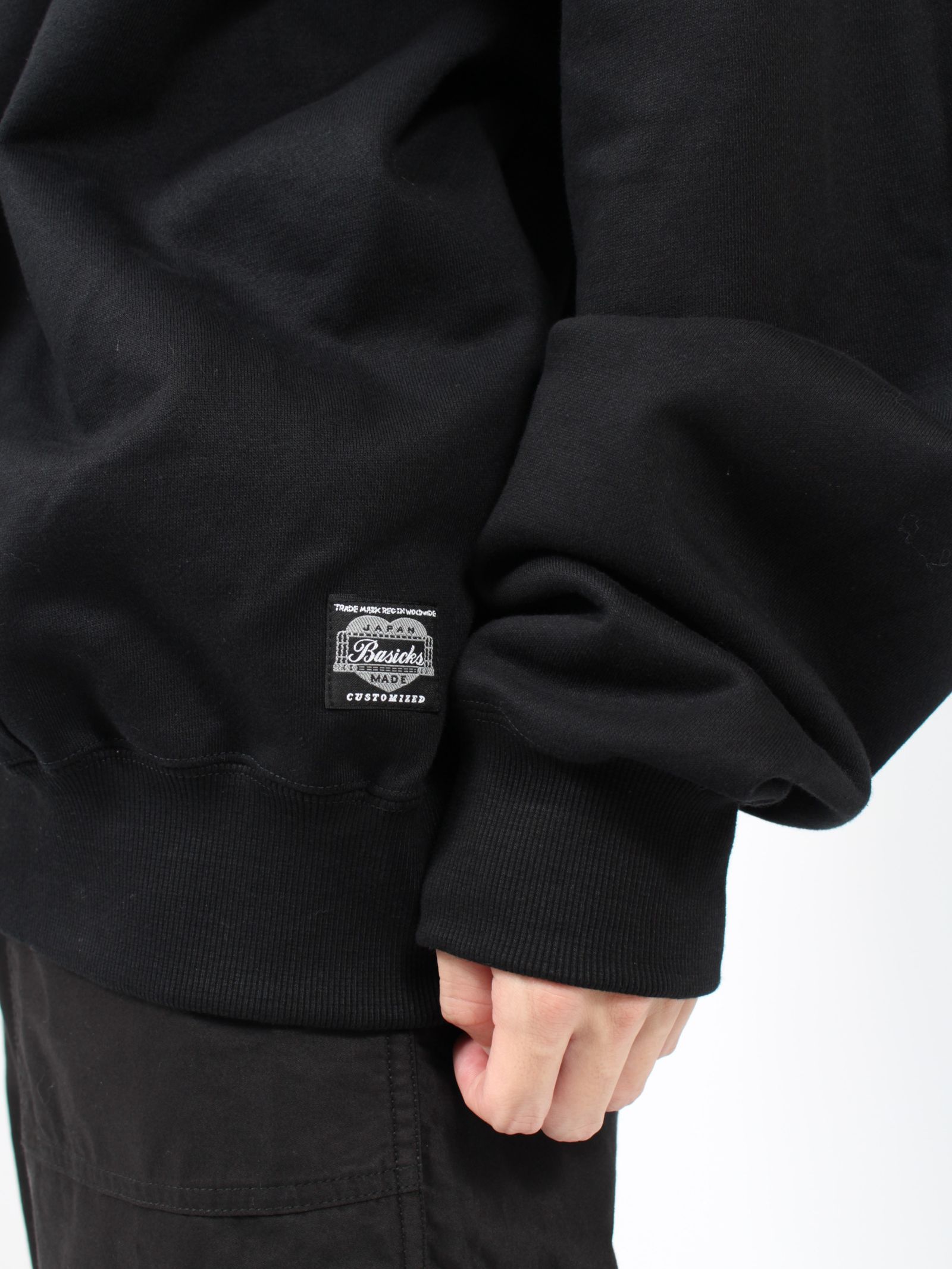 BASICKS - 【24AW】ベアー フーディー / BEAR HOODIE / ブラック