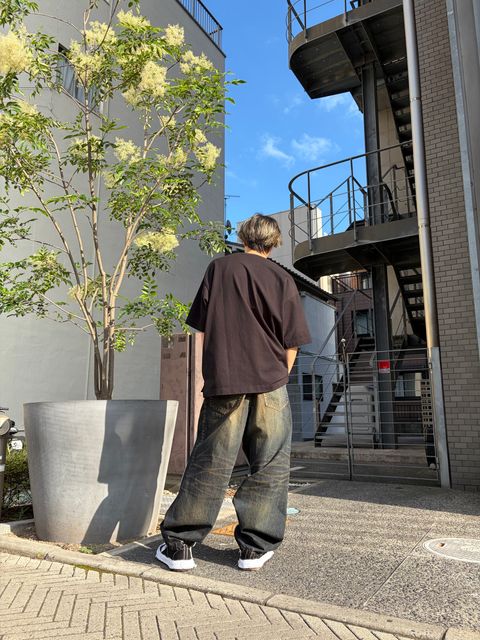 異素材で魅せる、夏のミハラコーデ