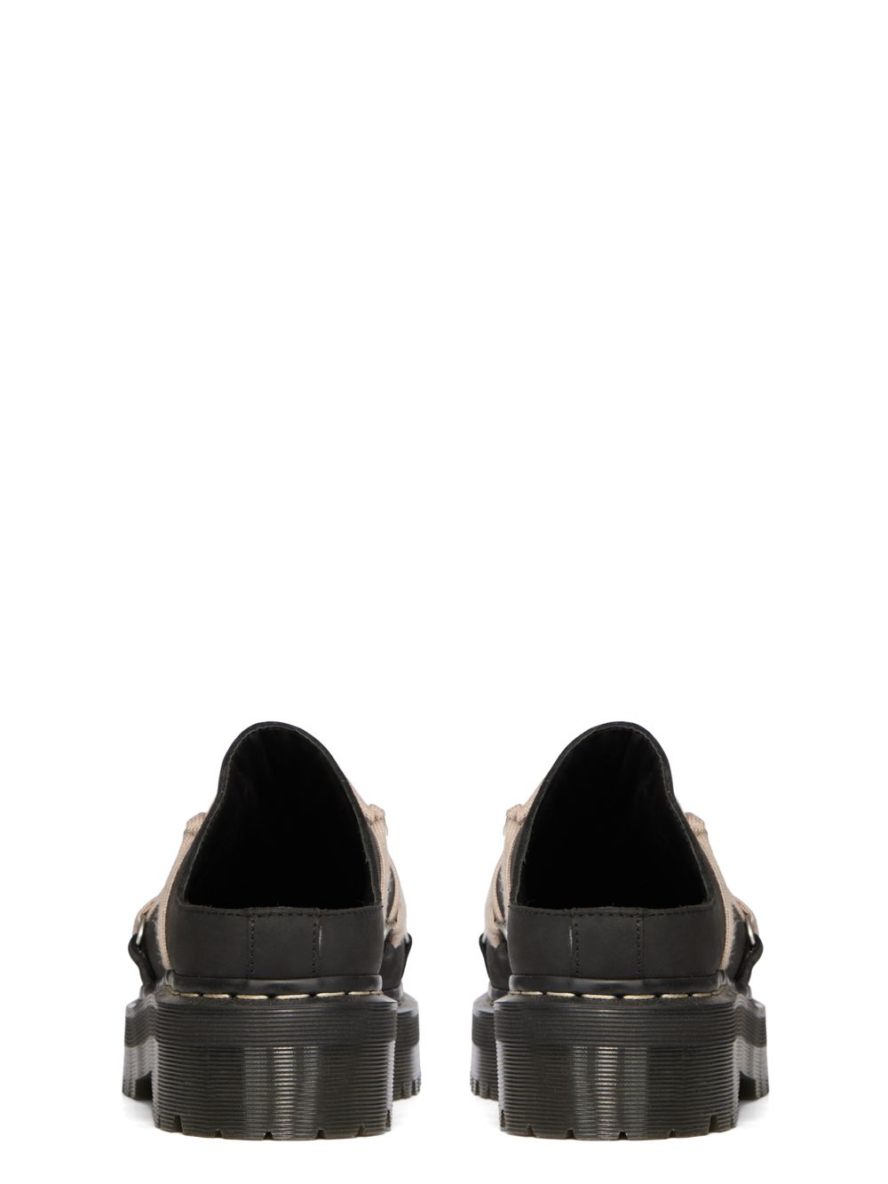 【26AW】Dr.Martens コラボレーション クアッド ソール メガレース ミュール / QUAD SOLE MEGALACE MULE / ブラック