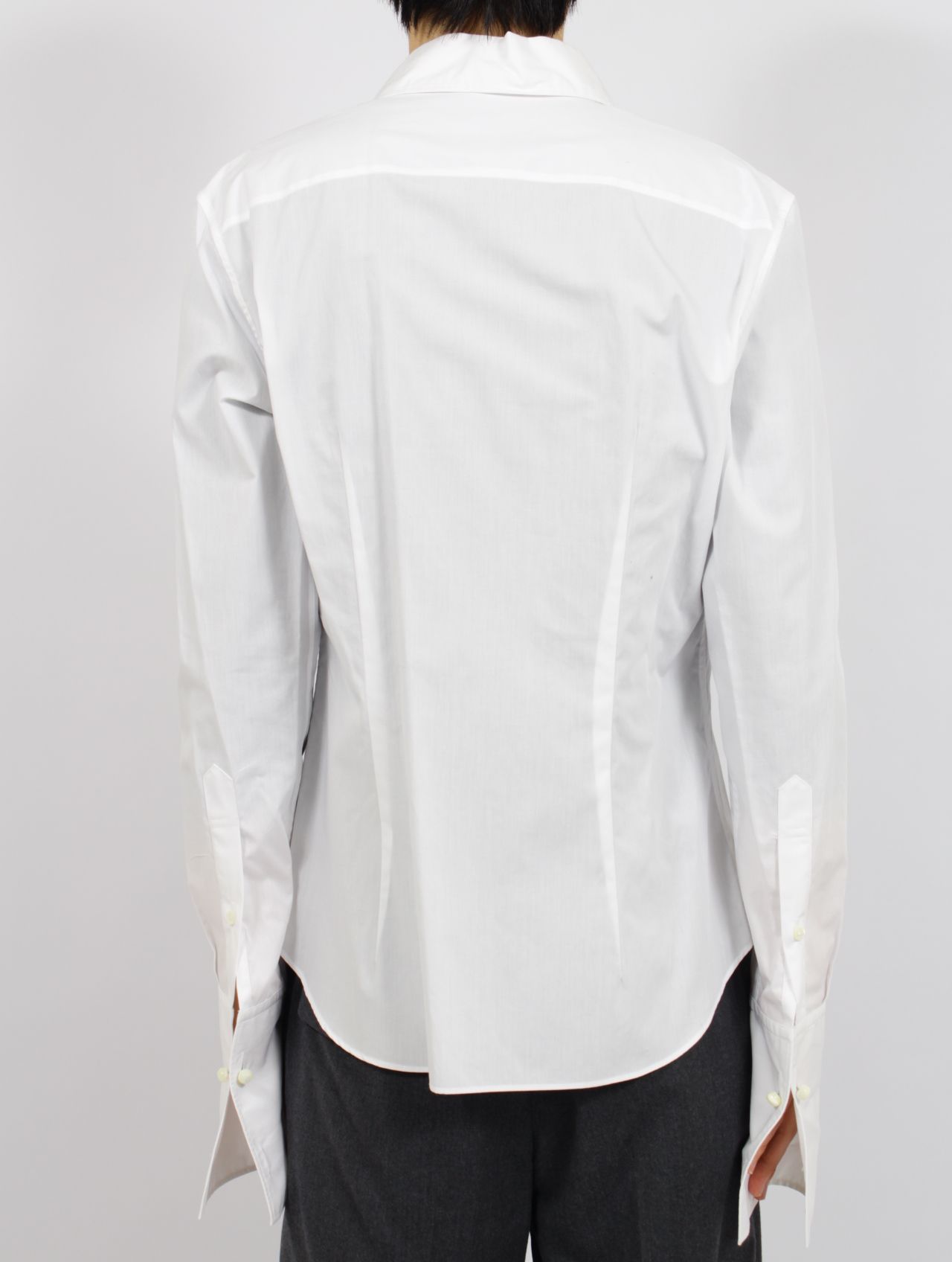 アンノ シャツ ロングスリーブ / ANNO SHIRT L/S / ホワイト