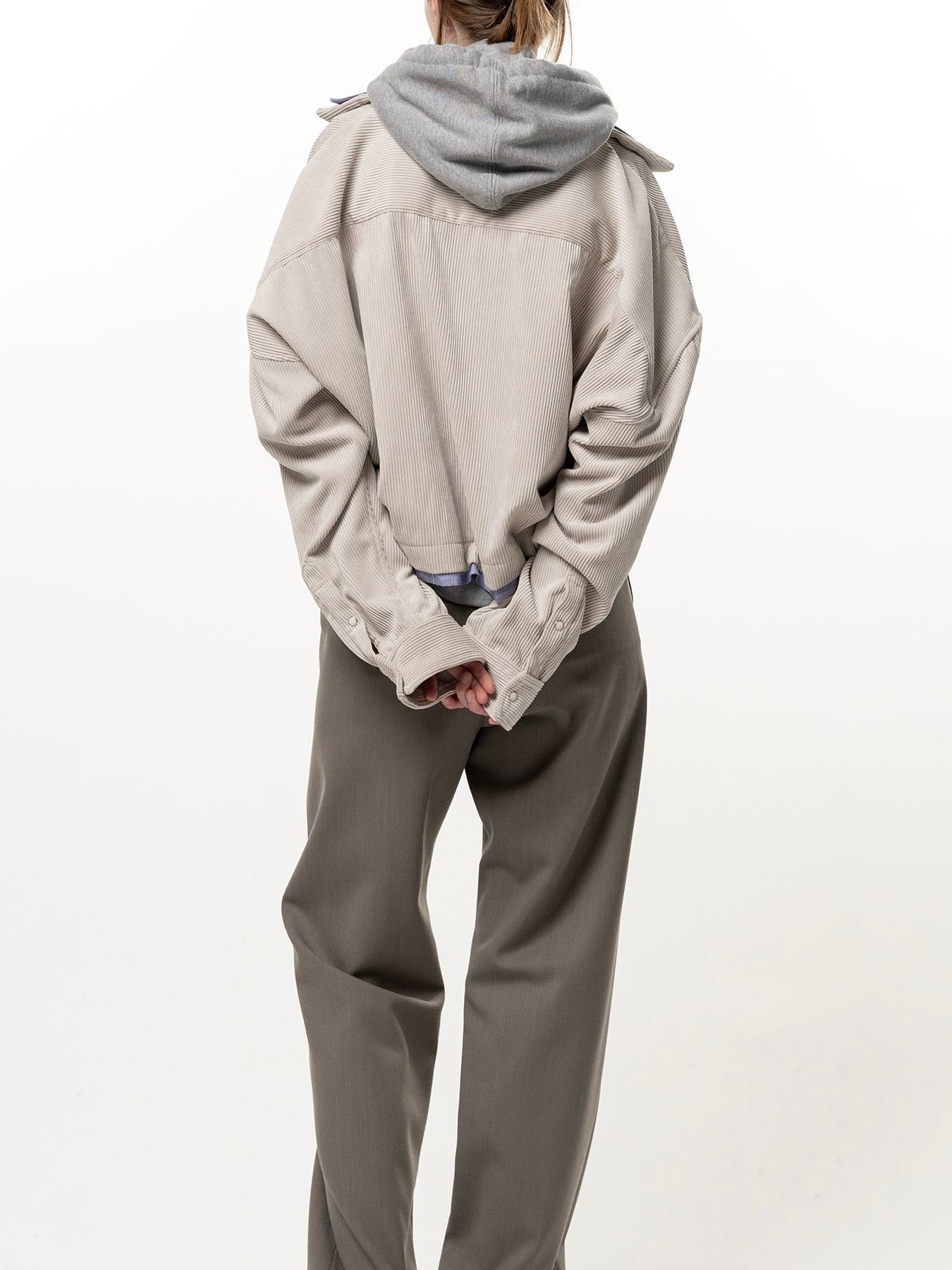 【26AW】スリー レイヤード シャツ / THREE LAYERED SHIRTS / ホワイト